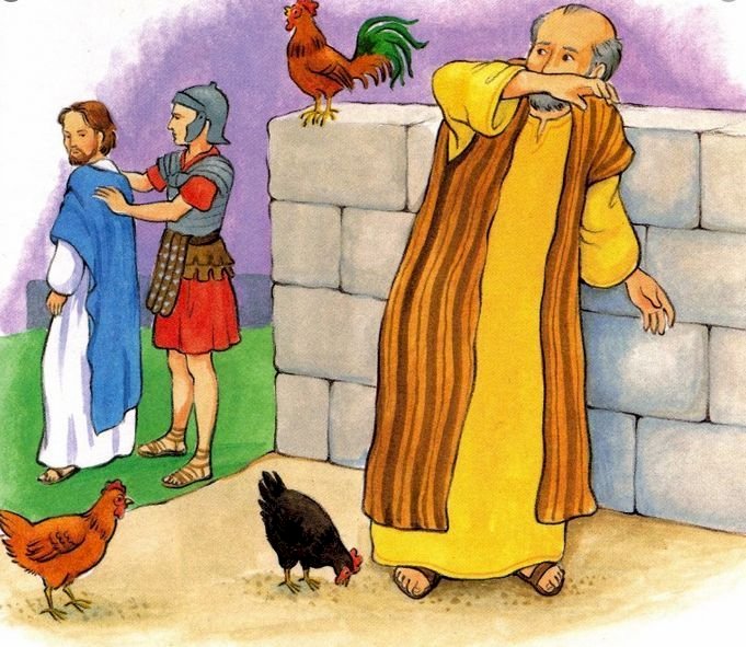 PETER förnekar JESUS pussel på nätet