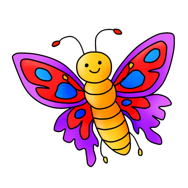 Jarní motýl online puzzle