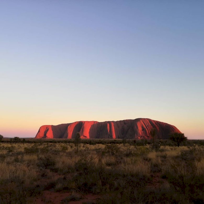 Uluru Australien pussel på nätet