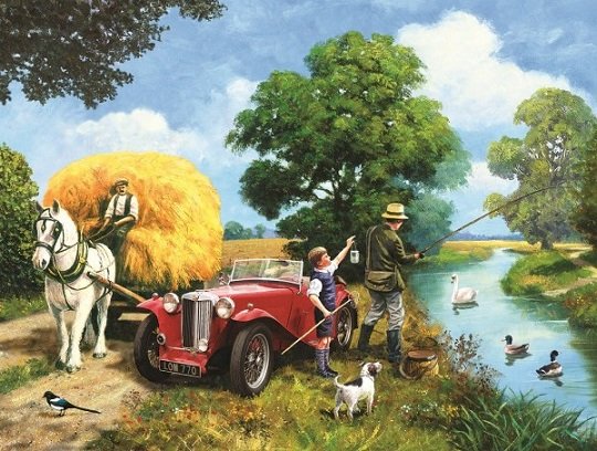 Countryside Summer. online puzzle