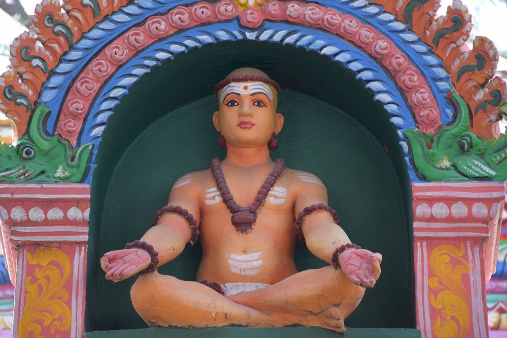 Hinduistische Tempel im Süden Online-Puzzle