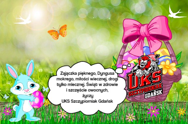 Buon Natale dal Regno Unito Szczypiorniak Gdańsk puzzle online