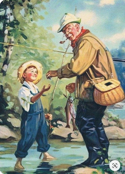dnes s dědou na rybách pussel på nätet