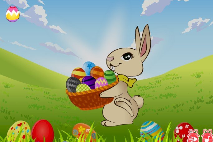 EASTER BUNNY online puzzle