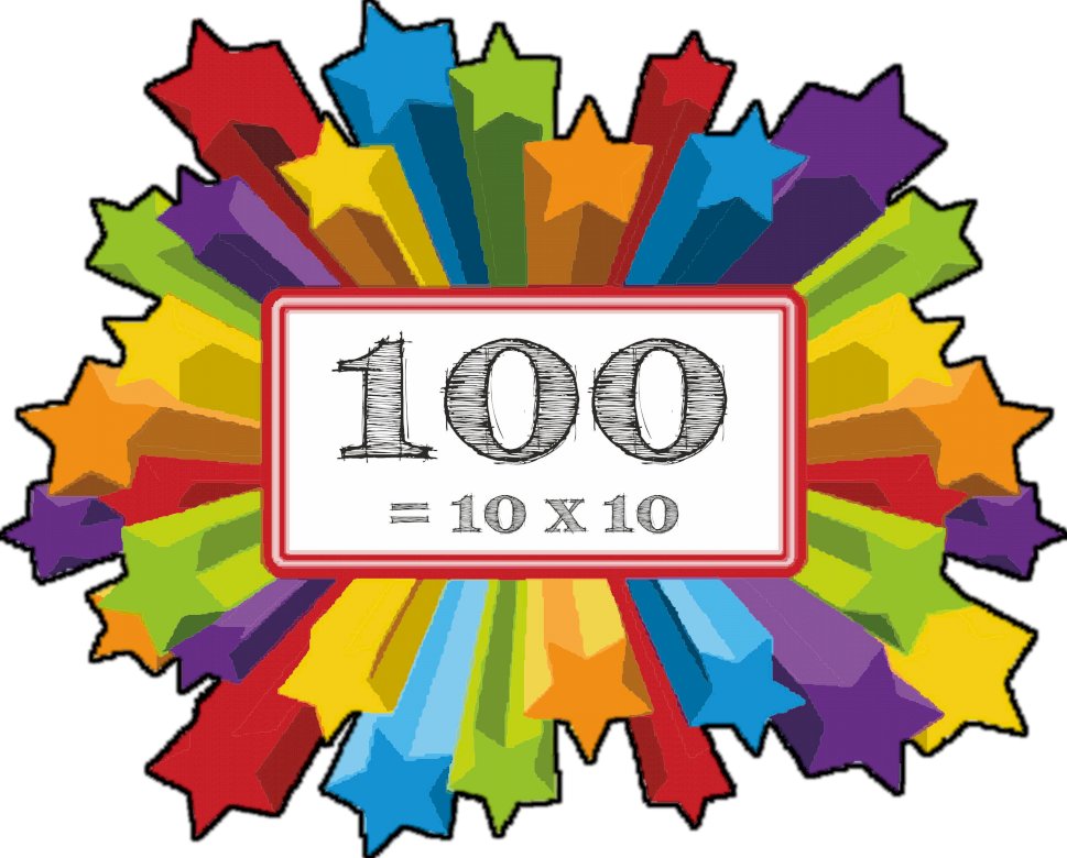100 dagar av klass_puzzle online_2 pussel på nätet