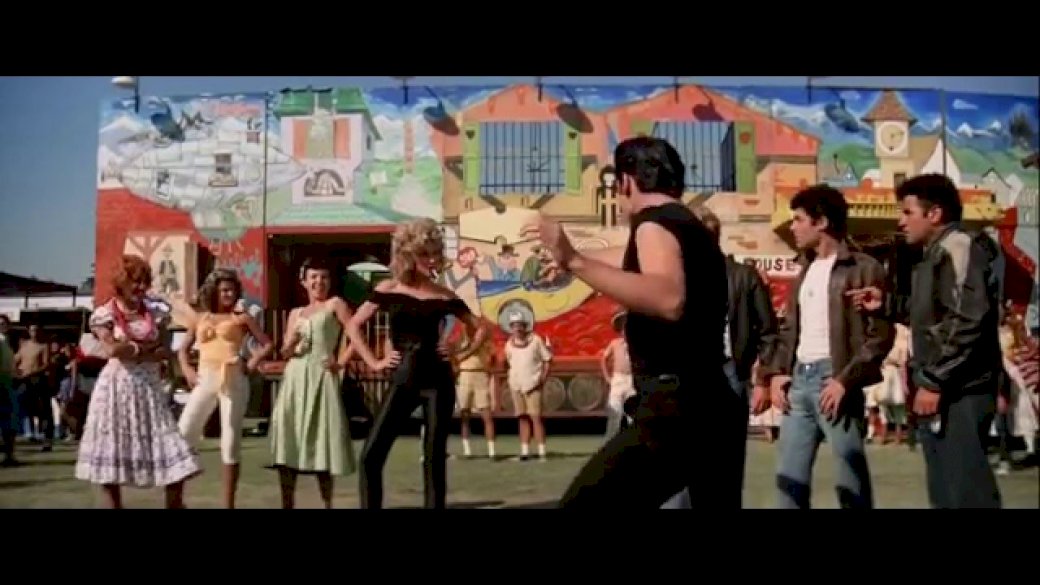 movie grease dance scene jigsaw puzzle online