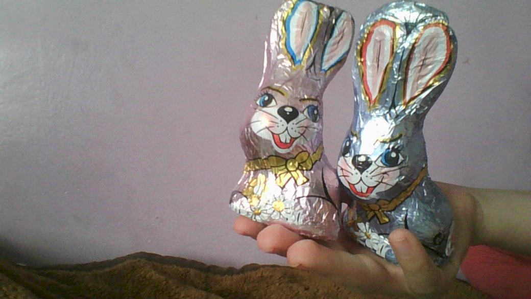 Шоколадные готовые кролики онлайн-пазл