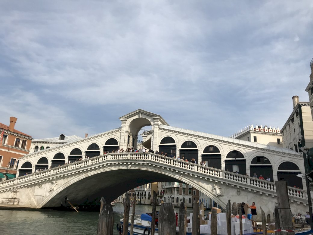 Podul Rialto din Veneția jigsaw puzzle online