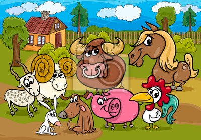 селскостопански животни онлайн пъзел