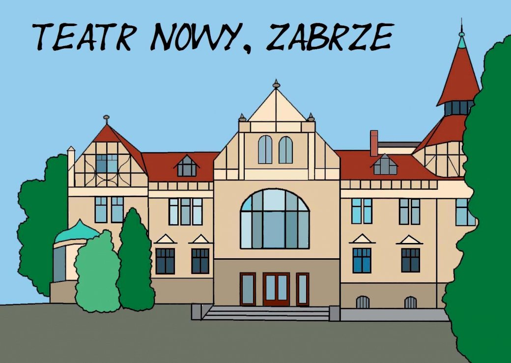 Nieuw theater in Zabrze legpuzzel online