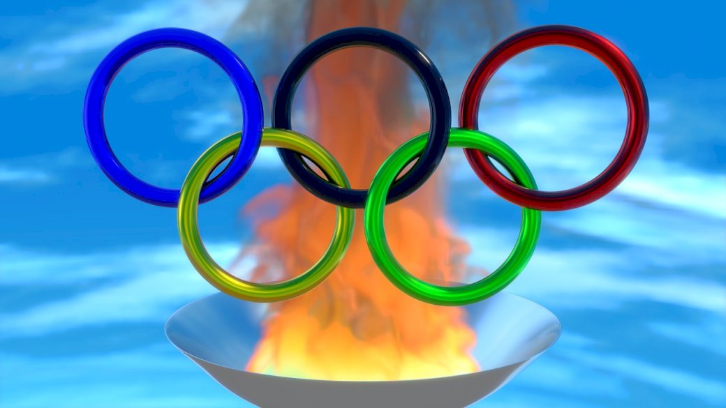 Olympic symbols online puzzle