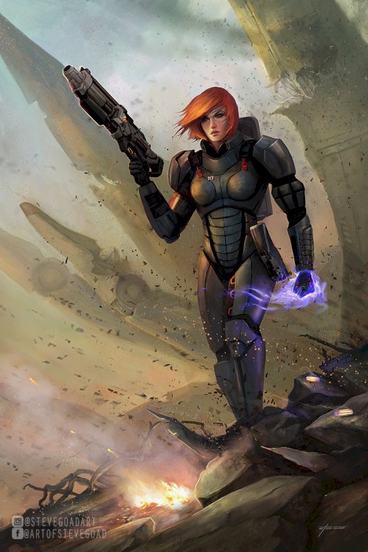 Femshep / Commander Shepard legpuzzel online
