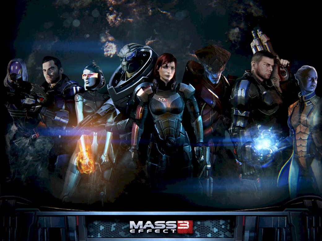 Mass Effect 3 онлайн пазл