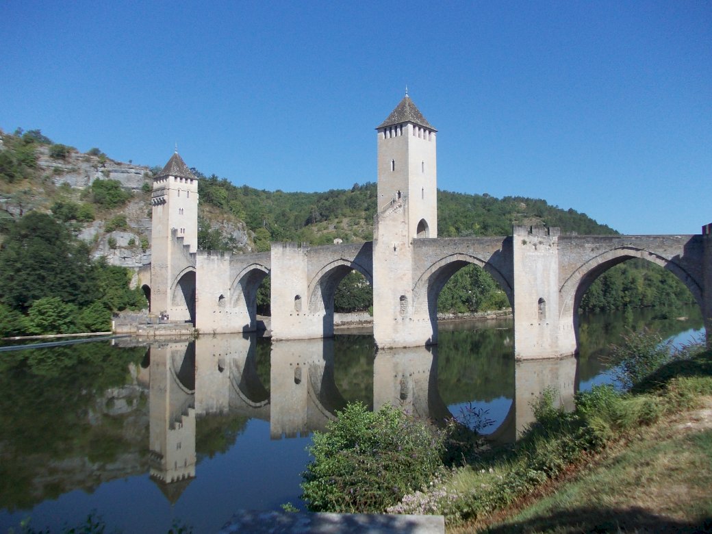 Valantré Bridge (Cahors) Pussel online