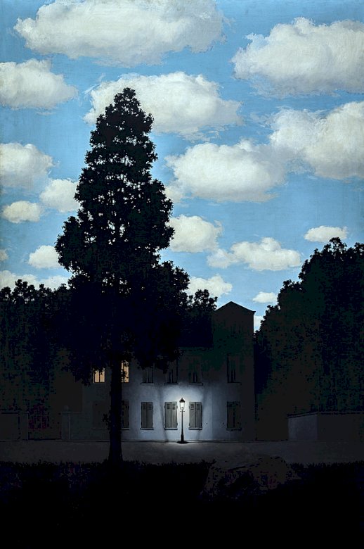 René Magritte, Imperiul luminii jigsaw puzzle online