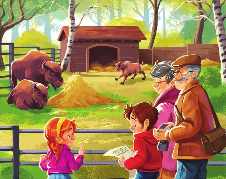 O vizită la bizon puzzle online