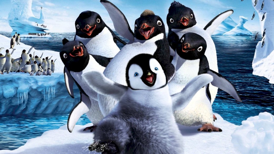 Kleine pinguïns legpuzzel online