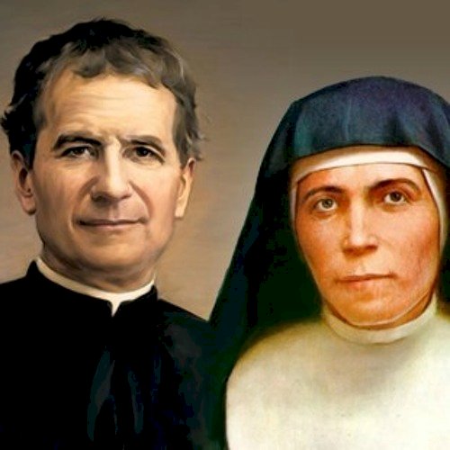 Don Bosco en moeder Mazzarello legpuzzel online