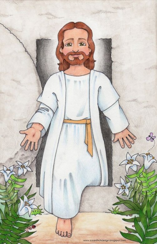 Jesus är upprätt Pussel online