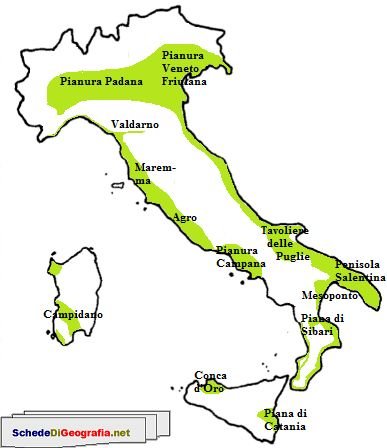 равнините в Италия онлайн пъзел