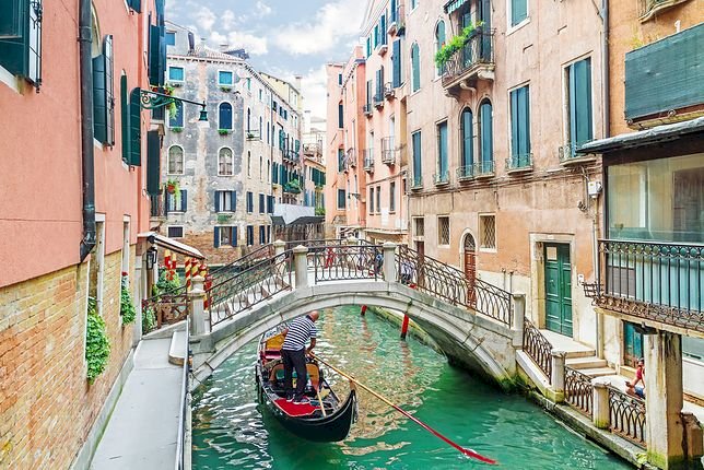 Venedig Landschaft Online-Puzzle