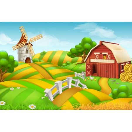 Windmühlenbild für Kinder Puzzlespiel online