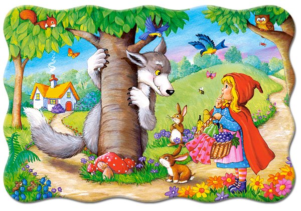 Little Red Riding Hood online puzzle