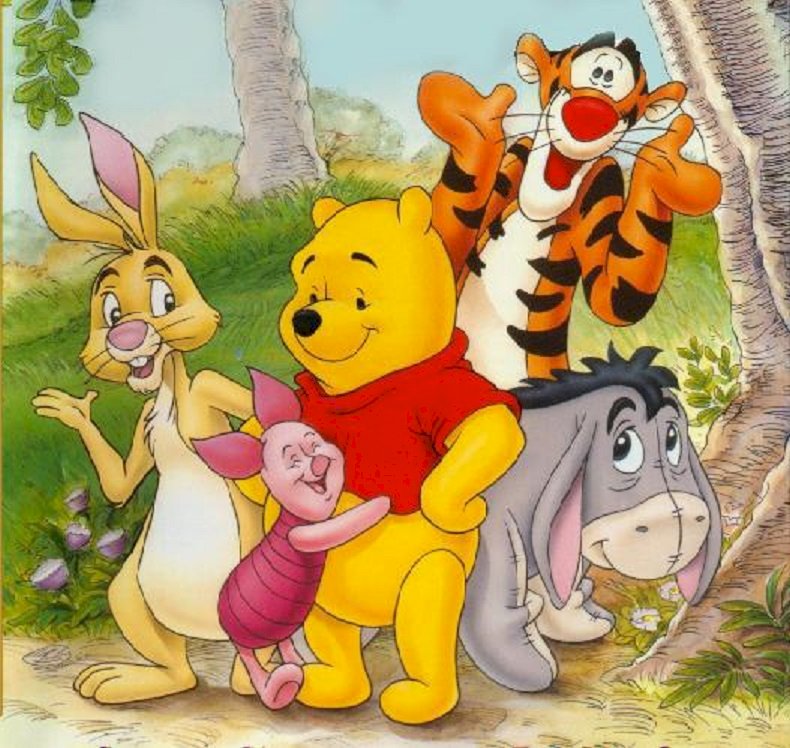 Οι φίλοι του Pooh παζλ online