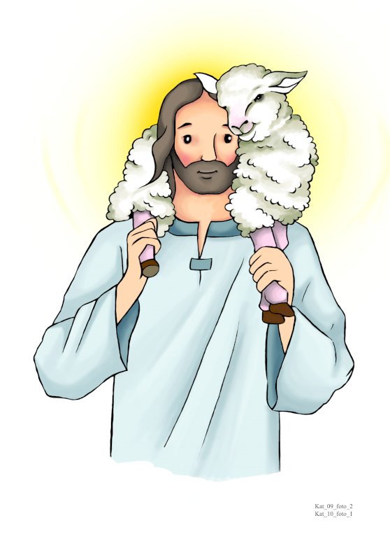 Иисус Добрый Пастырь онлайн-пазл