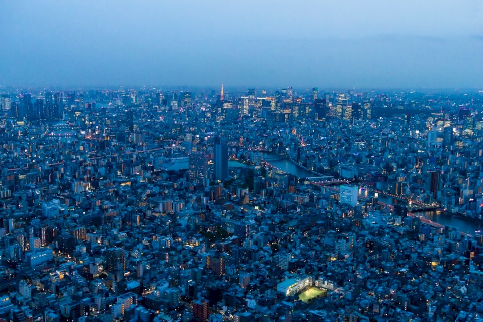 Nacht über Tokio Online-Puzzle