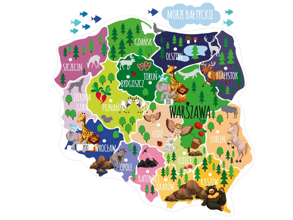 Harta Poloniei puzzle online