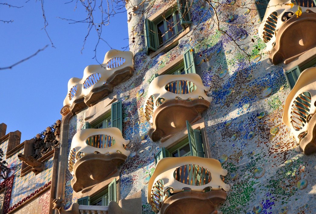 Gaudi, een ongewone maker - Barcelona legpuzzel online