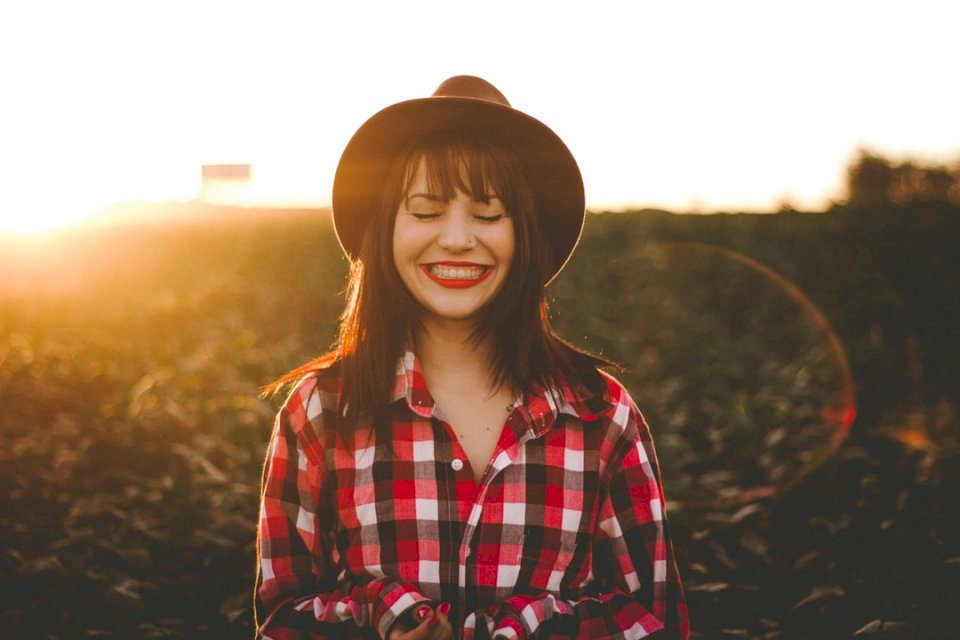 Rode lippenstift smile online puzzel