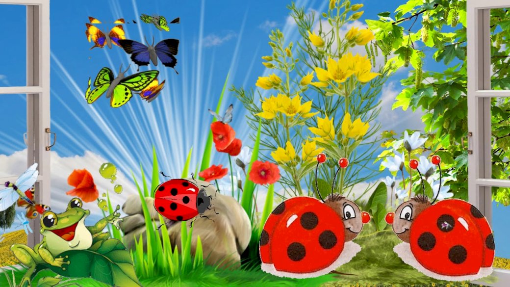 Spring in the meadow jigsaw puzzle online