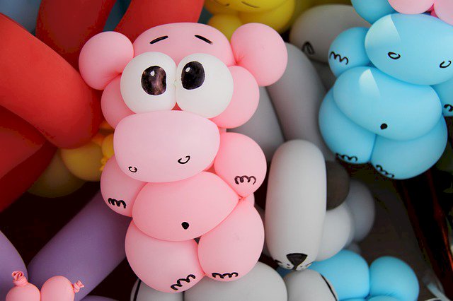 Baloniki dla dzieci quebra-cabeças online