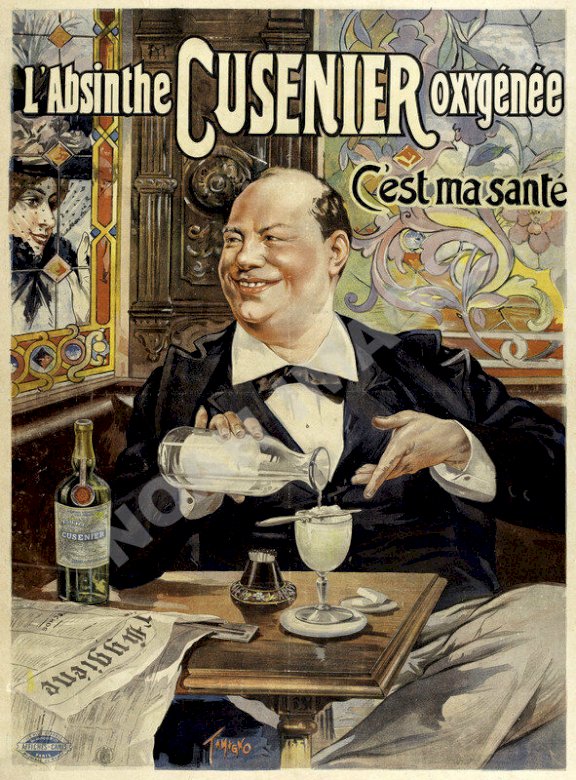 Absinthe advertising poster online puzzle