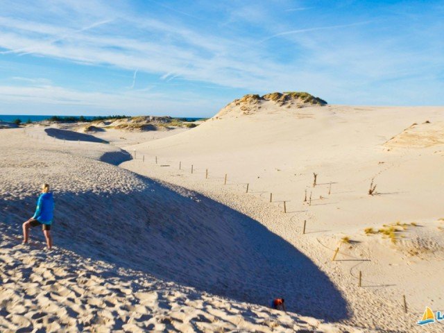 Polska landskap - sanddyner Pussel online