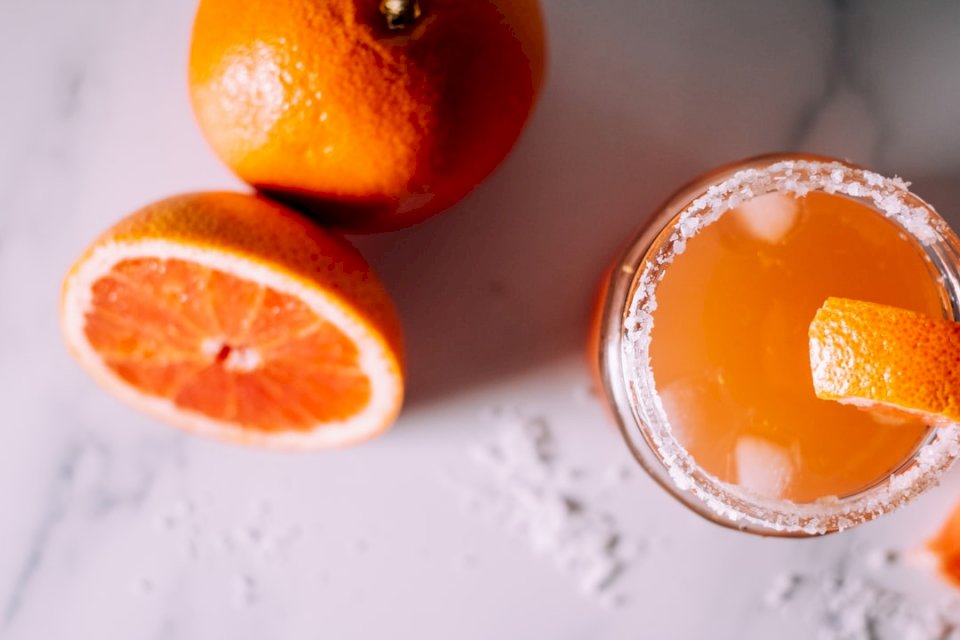 Cocktail de grapefruit puzzle online