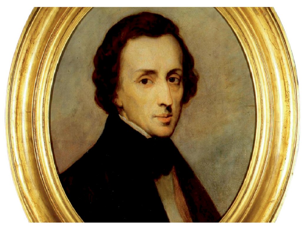 Chopin - Porträt Online-Puzzle