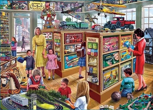 Magazin de jucării. jigsaw puzzle online
