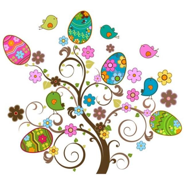 easter tree online puzzle