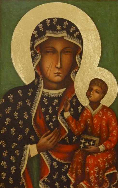 Дева Мария Ченстохова онлайн пъзел