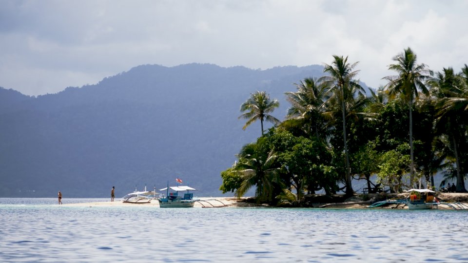 Островният бряг на Порт Бартън, онлайн пъзел