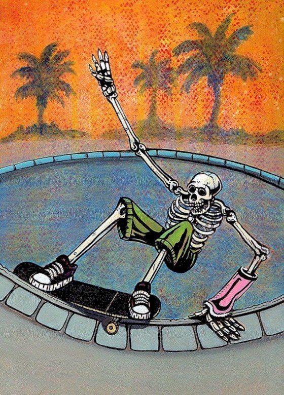 Skating Skeleton legpuzzel online