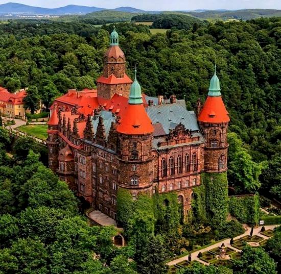 Ksiaz Castle. legpuzzel online