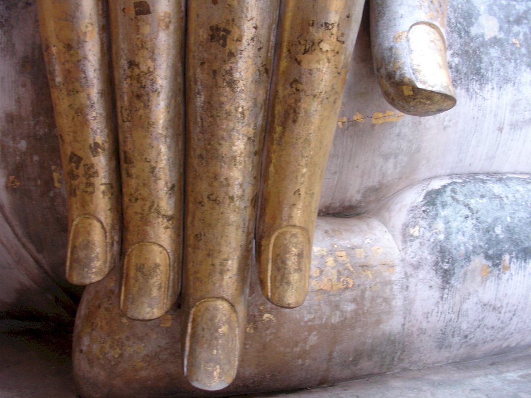 La main du Bouddha Sukhotai puzzle en ligne