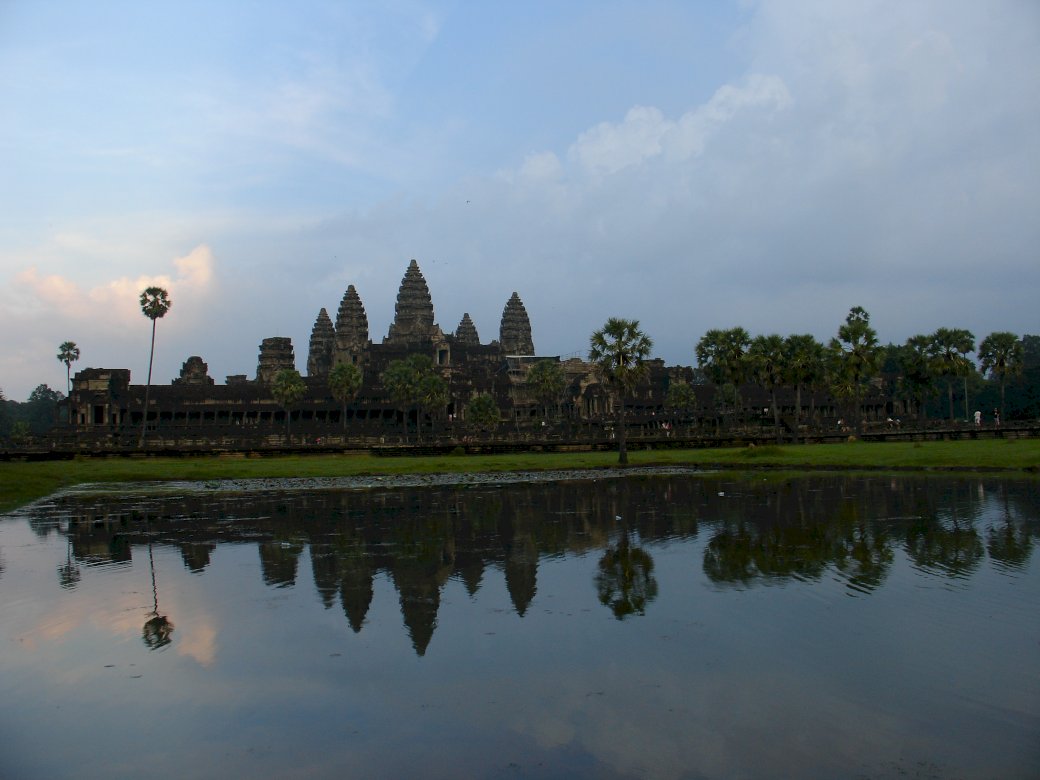 Ангкор-Ват в Камбодже онлайн-пазл