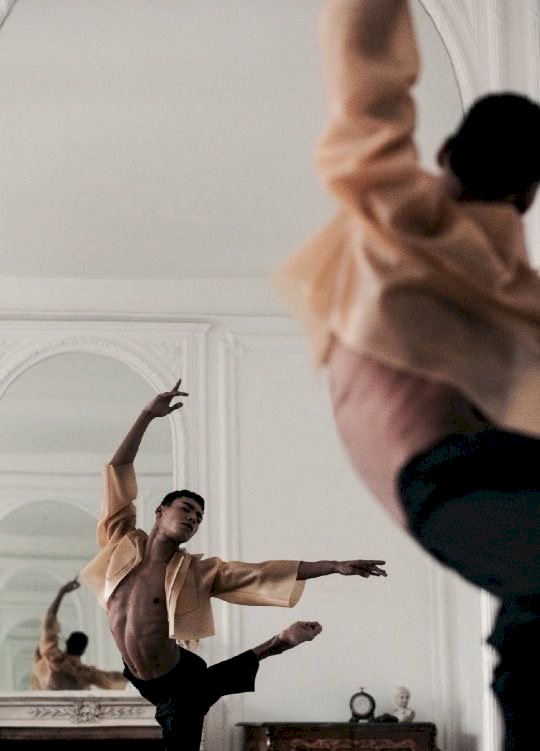 Hombre bailando ballet rompecabezas en línea