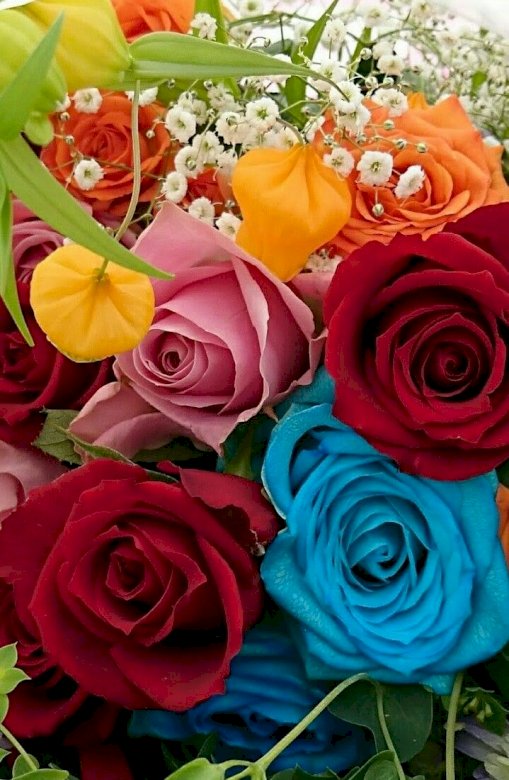 Красиви цветя онлайн пъзел
