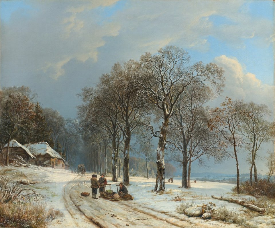 Τίτλος: Winter Landscape. παζλ online
